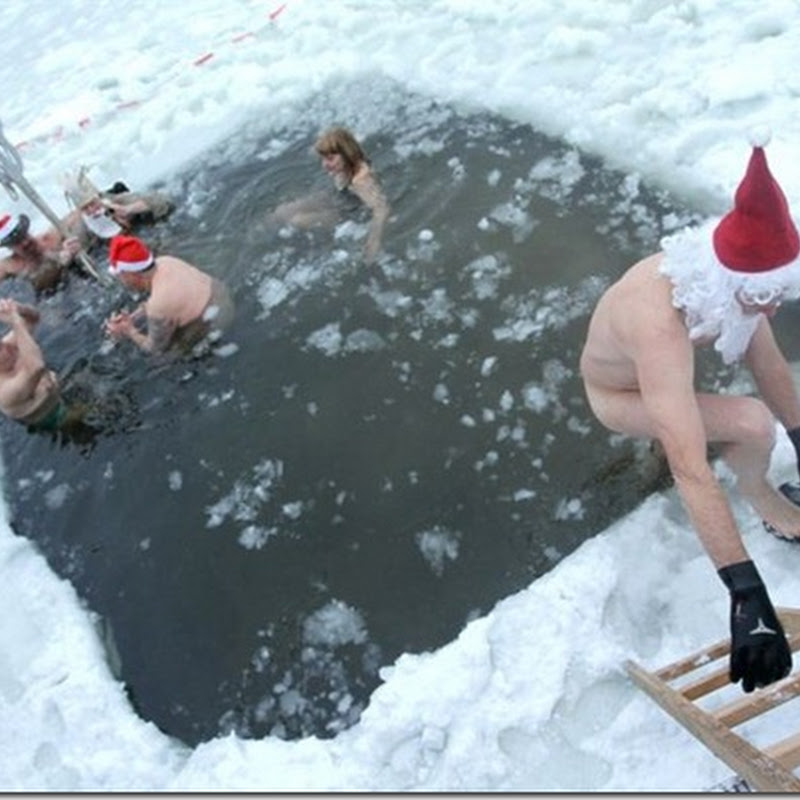 El baño de Santa Claus - Cosas divertidas